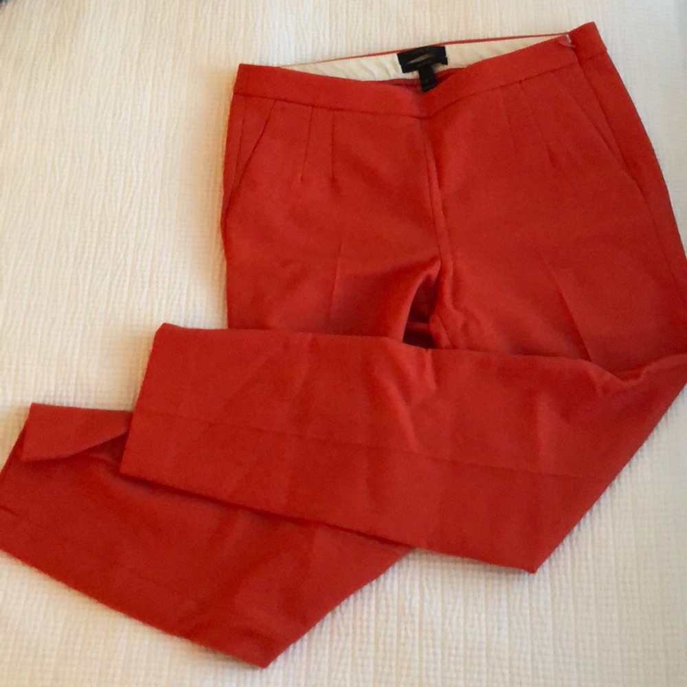 JCREW MARTIE PANT IN PERSIMMON